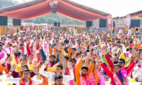 Kurukshetra में वैदिक मंत्रों और शंखनाद के बीच गीता महोत्सव शुरू हुआ
