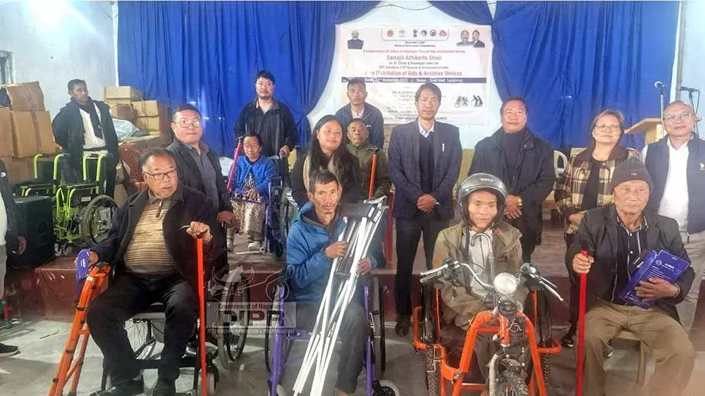 Nagaland में लोंगखिम, चारे में मुफ़्त सहायक उपकरण बांटे गए