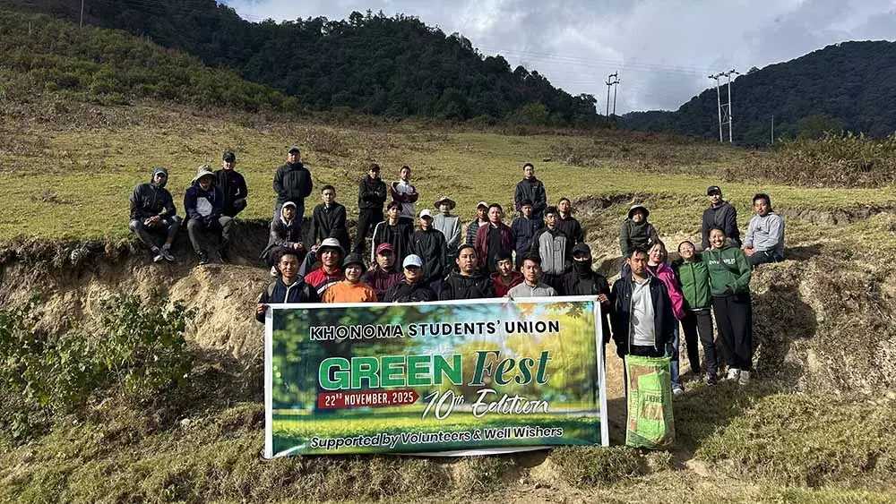 Nagaland खोनोमा स्टूडेंट्स यूनियन ने ‘ग्रीन फेस्ट’ का 10वां एडिशन आयोजित किया
