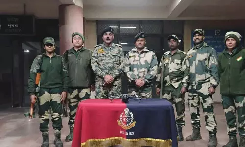 BSF ने चार ड्रोन और एक किलो से ज्यादा हेरोइन जब्त की