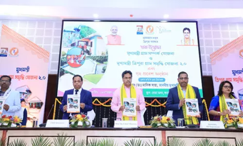 बीजेपी सरकार विकास योजनाओं का फ़ायदा पहुंचाने के लिए प्रतिबद्ध: त्रिपुरा CM