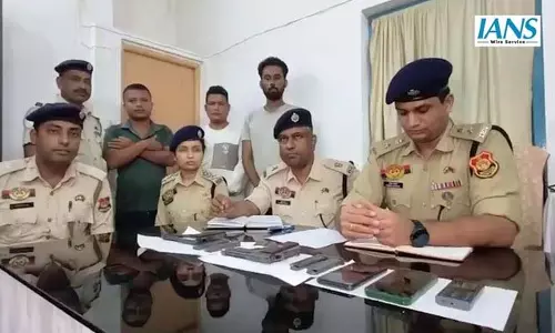 हथियार सप्लायर समेत दो अन्य गिरफ्तार, हथियार जब्त