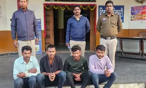 डीजल चोर गिरोह को पुलिस ने धर दबोचा, 220 लीटर डीजल बरामद, चार गिरफ्तार