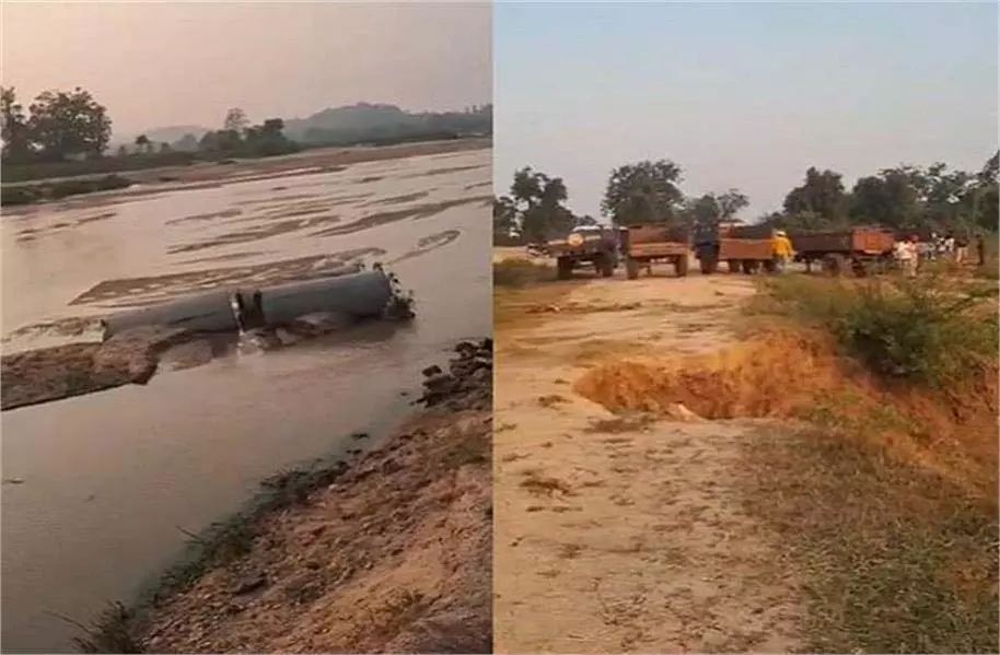 MP News: रेत माफिया का पर्दाफाश,नदियों से लाखों का अवैध दोहन MP News: रेत माफिया का पर्दाफाश,नदियों से लाखों का अवैध दोहन