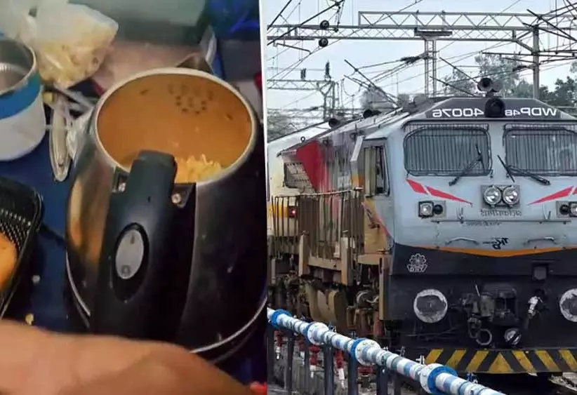 New Delhi: इलेक्ट्रिक केतली लेकर चलना खतरा, जानें रेलवे नियम New Delhi: इलेक्ट्रिक केतली लेकर चलना खतरा, जानें रेलवे नियम