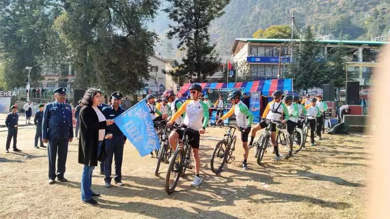 78वें स्थापना दिवस के मौके पर 20 NCC कैडेट्स साइकिलिंग अभियान पर निकले 78वें स्थापना दिवस के मौके पर 20 NCC कैडेट्स साइकिलिंग अभियान पर निकले