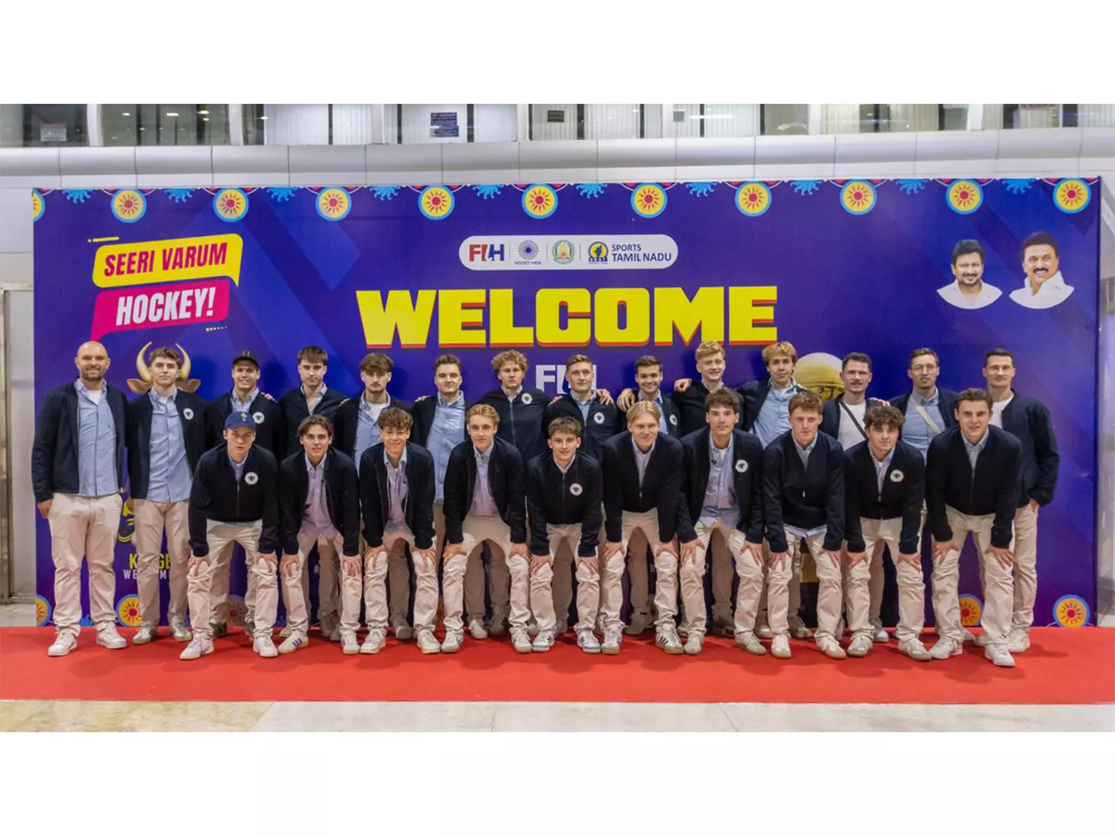 FIH जूनियर विश्व कप: मदुरै ने गत चैंपियन जर्मनी, कनाडा और कोरिया का चेन्नई में किया स्वागत FIH जूनियर विश्व कप: मदुरै ने गत चैंपियन जर्मनी, कनाडा और कोरिया का चेन्नई में किया स्वागत