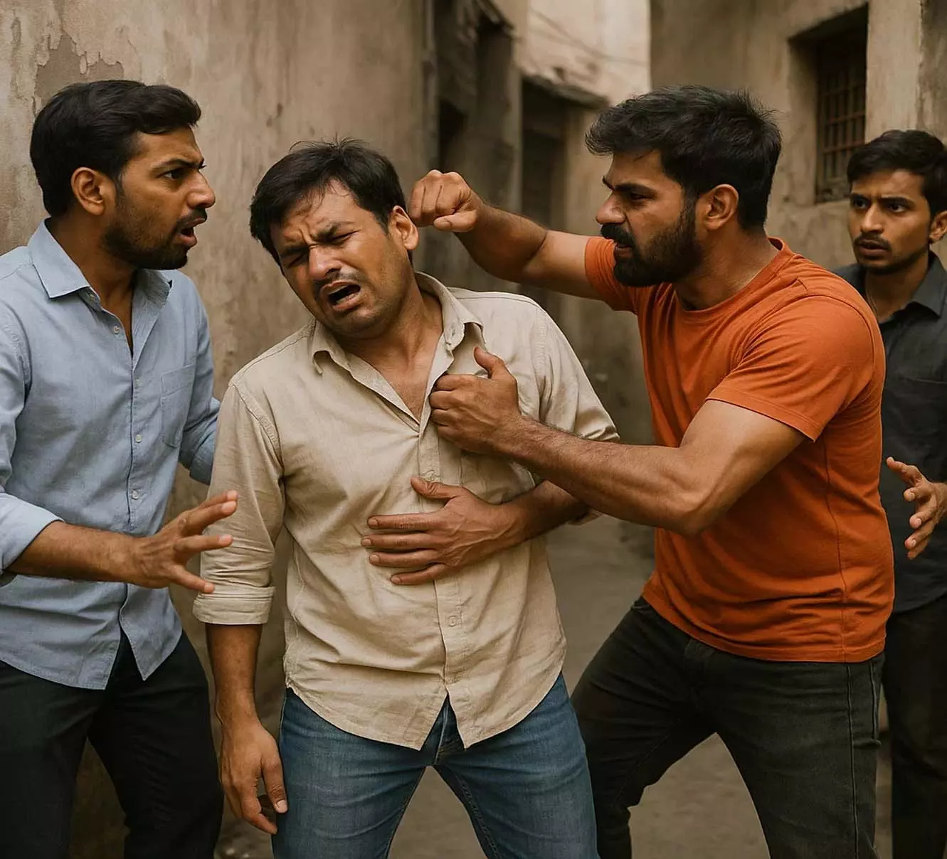 बिजली लाइन विवाद: करंट फैलने पर मदद मांगने गए युवक से मारपीट बिजली लाइन विवाद: करंट फैलने पर मदद मांगने गए युवक से मारपीट