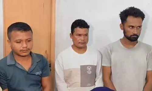 हथियार सप्लायर समेत तीन गिरफ्तार, हथियार जब्त