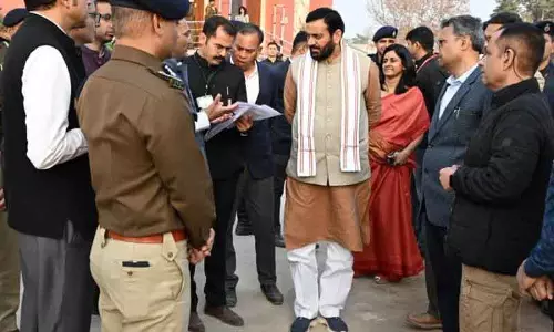 पीएम मोदी के दौरे के लिए Kurukshetra तैयार, सीएम ने व्यवस्थाओं का जायजा लिया