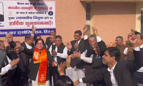 जस्टिस सूर्यकांत के CJI बनने पर हिसार में जश्न मनाया गया