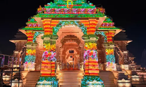 राम मंदिर का ध्वज त्याग और समर्पण का प्रतीक है: चंपत राय राम मंदिर का ध्वज त्याग और समर्पण का प्रतीक है: चंपत राय