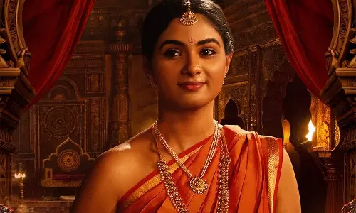 Draupadi 2 में रक्षणा इंदुचूडन का द्रौपदी देवी रूप सामने आया Draupadi 2 में रक्षणा इंदुचूडन का द्रौपदी देवी रूप सामने आया