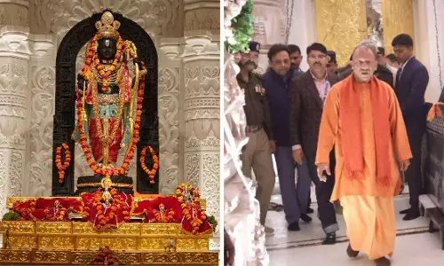 Ayodhya: CM योगी ने अयोध्या पहुंचकर तैयारियों का किया मुआयना