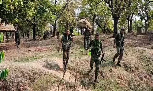 मुठभेड़ के बाद माओवादियों ने छोड़े भारी हथियार, सुरक्षा बलों की सफलता