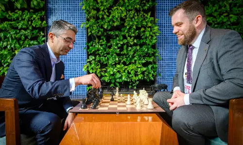 FIDE वर्ल्ड कप में अभिनव बिंद्रा ने किया फाइनल की पहली चाल का प्रदर्शन