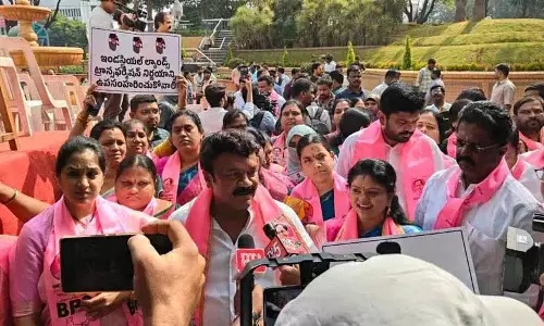 GHMC की आम बैठक से पहले बीआरएस ने इंडस्ट्रियल ट्रांसफॉर्मेशन पॉलिसी का विरोध किया