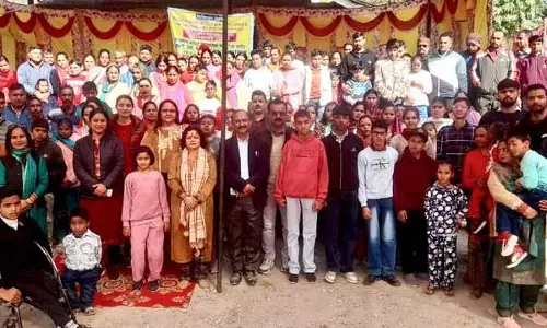 Himachal: मटौर सरकारी स्कूल में मेडिकल कैंप में 350 लोग शामिल हुए