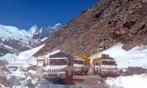 Spiti के आइसोलेशन के लिए तैयार होने के कारण ग्राम्फू-लोसर रोड सर्दियों के लिए बंद