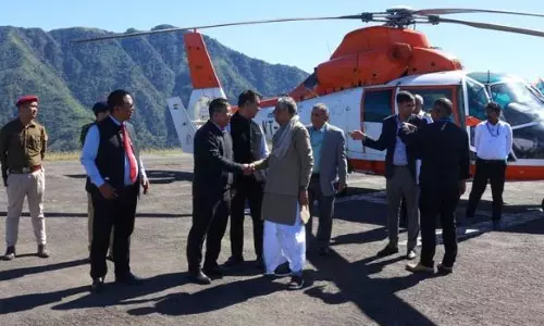 Mizoram: केंद्रीय मंत्री राम नाथ ठाकुर ने सियाहा जिले में विकास योजनाओं पर जोर दिया Mizoram: केंद्रीय मंत्री राम नाथ ठाकुर ने सियाहा जिले में विकास योजनाओं पर जोर दिया