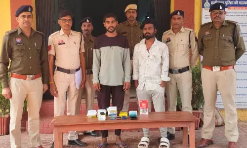 सिलीडीह मोबाइल दुकान में चोरी की वारदात का खुलासा, दो गिरफ्तार
