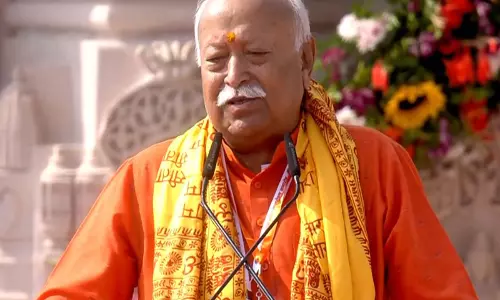 RSS प्रमुख मोहन भागवत ने अयोध्या ध्वजारोहण समारोह को राष्ट्र के लिए एक ऐतिहासिक क्षण बताया RSS प्रमुख मोहन भागवत ने अयोध्या ध्वजारोहण समारोह को राष्ट्र के लिए एक ऐतिहासिक क्षण बताया
