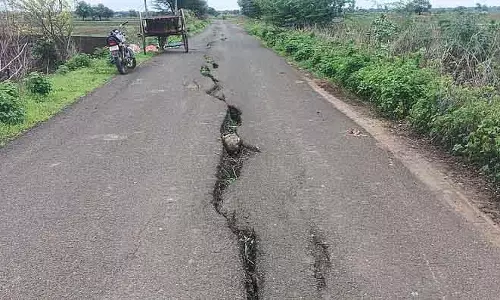 ज़िले की मुख्य सड़क बंद: चिंचोली-गोटूर का कनेक्शन 3 साल से कटा हुआ ज़िले की मुख्य सड़क बंद: चिंचोली-गोटूर का कनेक्शन 3 साल से कटा हुआ