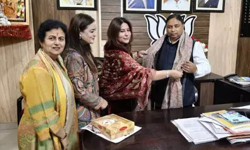 रितिका के नेतृत्व वाली BBBP टीम ने भाजपा नेतृत्व से मुलाकात की
