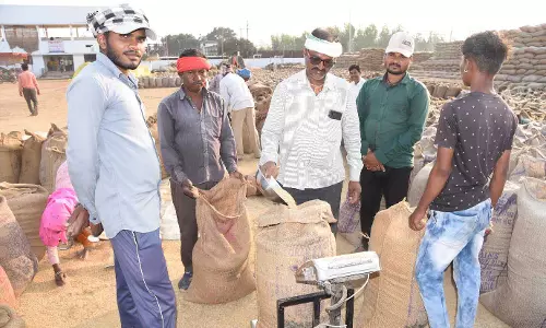 दुर्ग में 25 नवंबर को 43,878.84 मे.टन धान की खरीदी, 8,367 किसानों ने लाभ उठाया