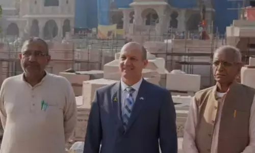 अयोध्या ध्वजारोहण पर इजरायली राजदूत ने भारत को दी बधाई अयोध्या ध्वजारोहण पर इजरायली राजदूत ने भारत को दी बधाई