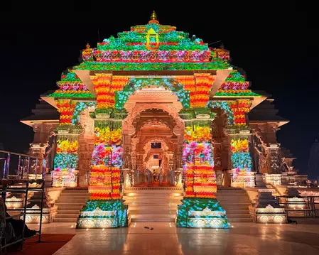 राम मंदिर का ध्वज त्याग और समर्पण का प्रतीक है: चंपत राय राम मंदिर का ध्वज त्याग और समर्पण का प्रतीक है: चंपत राय