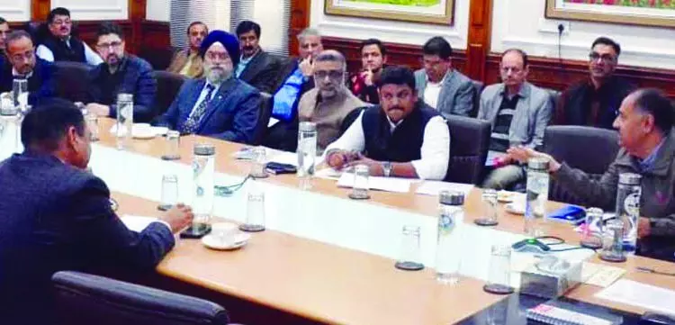 Jammu: मुख्य सचिव ने संविधान दिवस कार्यक्रम पर रखी नजर Jammu: मुख्य सचिव ने संविधान दिवस कार्यक्रम पर रखी नजर