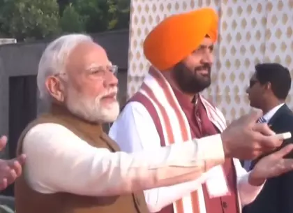 PM मोदी ने कुरुक्षेत्र में भगवान कृष्ण के पवित्र शंख का उद्घाटन किया PM मोदी ने कुरुक्षेत्र में भगवान कृष्ण के पवित्र शंख का उद्घाटन किया