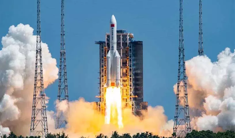 चीन ने Shenzhou-22 को सफलतापूर्वक लॉन्च किया.. अगले साल अंतरिक्ष यात्री पृथ्वी पर लौटेंगे... चीन ने Shenzhou-22 को सफलतापूर्वक लॉन्च किया.. अगले साल अंतरिक्ष यात्री पृथ्वी पर लौटेंगे...