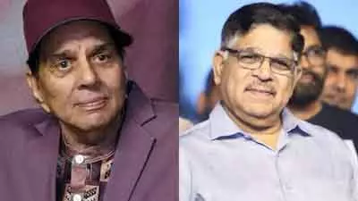Allu Arvind ने धर्मेंद्र के निधन पर देओल परिवार को दी सांत्वना Allu Arvind ने धर्मेंद्र के निधन पर देओल परिवार को दी सांत्वना