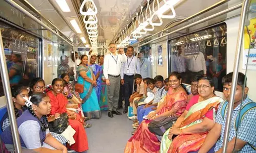 Tamil Nadu: मेट्रो ट्रेन से यात्रा करने वाले विशेष बच्चे