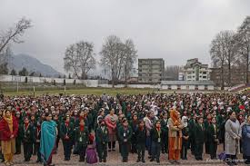 Kashmir में शून्य से नीचे तापमान के कारण स्कूलों में सर्दियों की छुट्टियां
