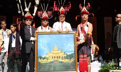 अरुणाचल के डिप्टी सीएम चाउना मीन ने खोंसा में 57वें सेंट्रल चलो लोकू महोत्सव में भाग लिया
