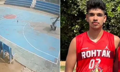 Rohtak: खिलाड़ी हार्दिक राठी की मौत के बाद स्पोर्ट्स ऑफिसर सस्पेंड Rohtak: खिलाड़ी हार्दिक राठी की मौत के बाद स्पोर्ट्स ऑफिसर सस्पेंड