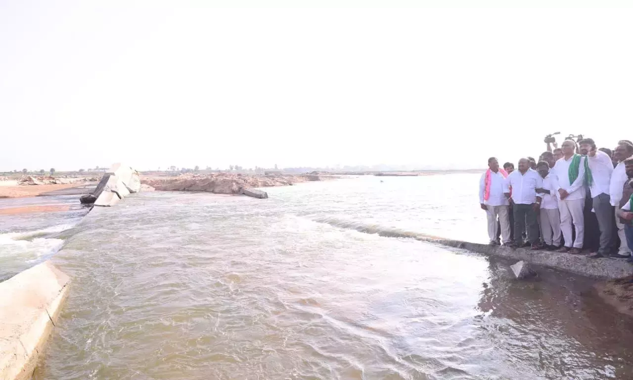 Telangana : मेडिगड्डा में नुकसान विस्फोट की वजह से हुआ हो सकता है हरीश Telangana : मेडिगड्डा में नुकसान विस्फोट की वजह से हुआ हो सकता है हरीश