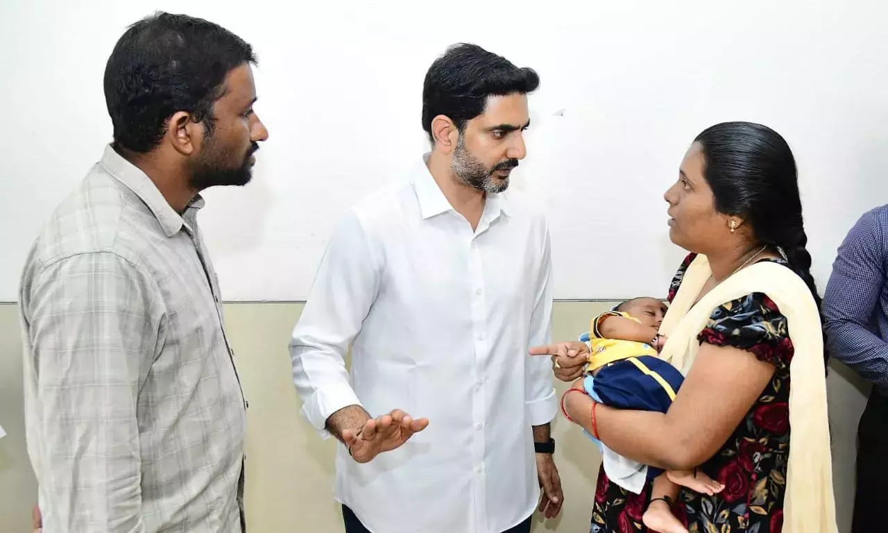 Andhra Pradesh : लोकेश ने 75वां प्रजा दरबार लगाया