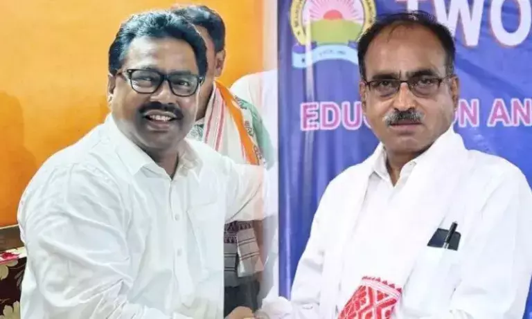 Assam विधानसभा में अनुशासन कार्रवाई, दो विपक्षी विधायकों का निलंबन Assam विधानसभा में अनुशासन कार्रवाई, दो विपक्षी विधायकों का निलंबन