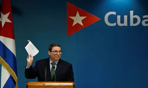 Cuba ने अमेरिका पर वेनेजुएला सरकार को हिंसक तरीके से हटाने की कोशिश करने का आरोप लगाया Cuba ने अमेरिका पर वेनेजुएला सरकार को हिंसक तरीके से हटाने की कोशिश करने का आरोप लगाया