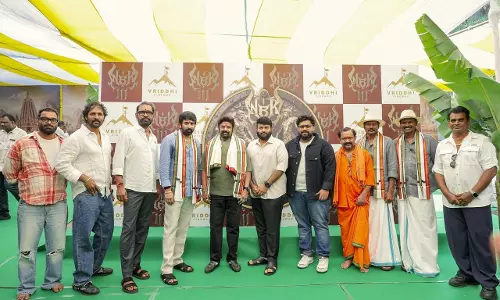 नंदमुरी बालकृष्ण की ऐतिहासिक फिल्म #NBK111 की शूटिंग ग्रैंड पूजा के साथ शुरू हुई