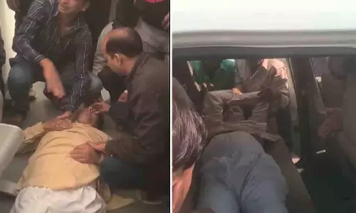 Gwalior में जनसुनवाई के दौरान किसान को हार्ट अटैक आयाGwalior में जनसुनवाई के दौरान किसान को हार्ट अटैक आया