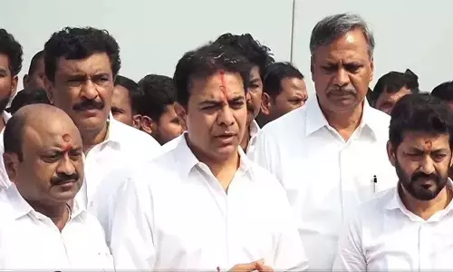 KTR ने सीएम रेवंत रेड्डी की कांग्रेस सरकार को सामूहिक चेतावनी दी