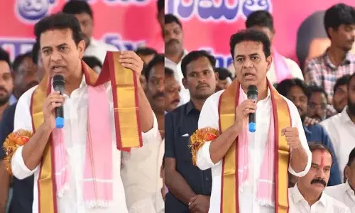 बीआरएस के कार्यकारी अध्यक्ष KTR ने बीसी आरक्षण को लेकर कांग्रेस सरकार पर निशाना साधा