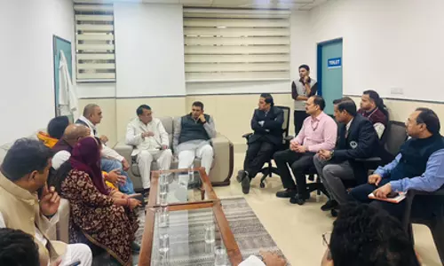 जीतू पटवारी ने सीहोर रेप पीड़िता से एम्स Bhopal में मुलाकात की