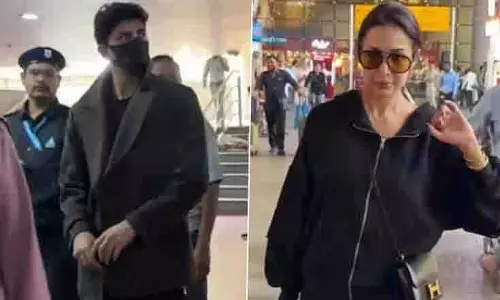 Malaika Arora: हर्ष मेहता के साथ मुंबई एयरपोर्ट पर स्पॉट हुईं