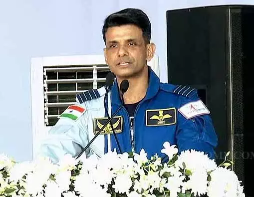 अंतरिक्ष यात्री शुभांशु शुक्ला ने भुवनेश्वर में SAITED 2025 में हज़ारों लोगों को प्रेरित किया अंतरिक्ष यात्री शुभांशु शुक्ला ने भुवनेश्वर में SAITED 2025 में हज़ारों लोगों को प्रेरित किया